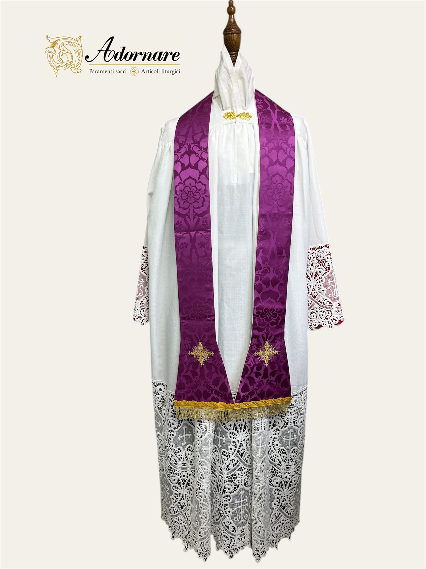 Roman Sacramental Stole, reversible