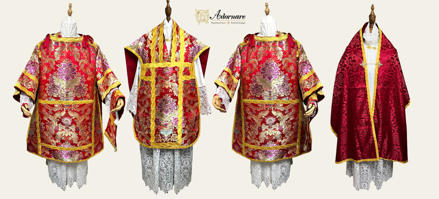 Italian Solemn Mass Set in brocade