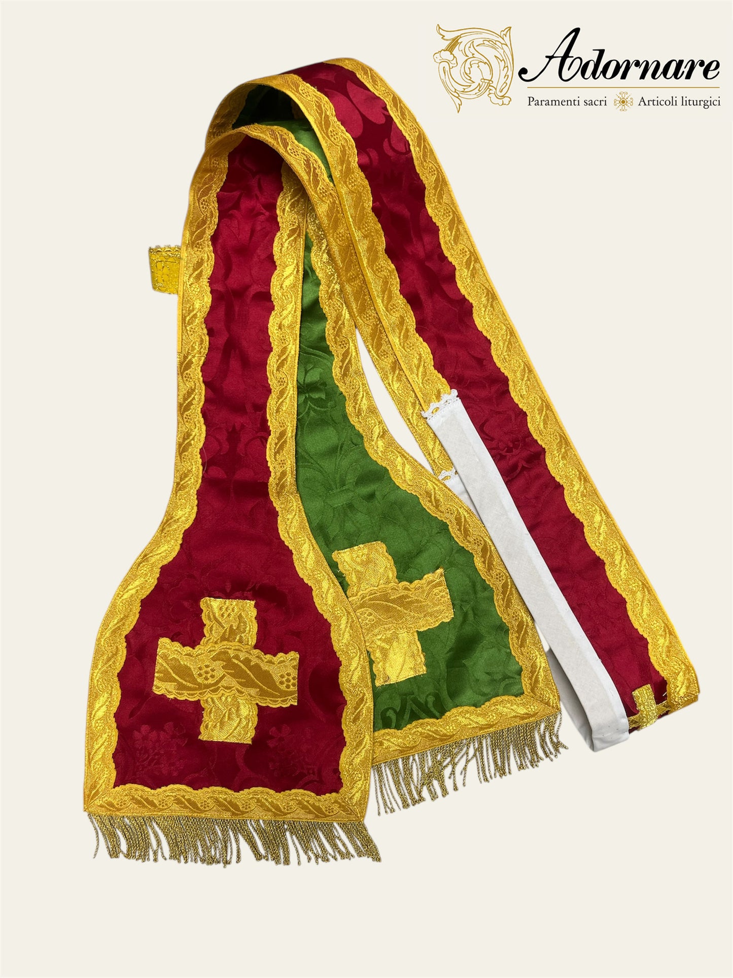Reversible Deacon's Stole in French style