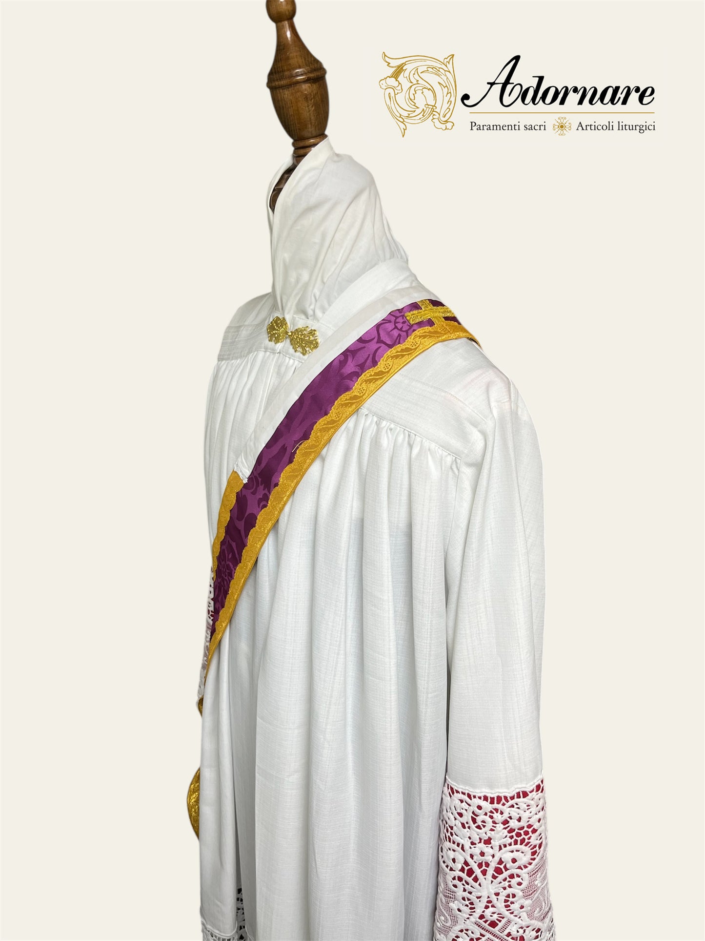 Reversible Deacon's Stole in French style