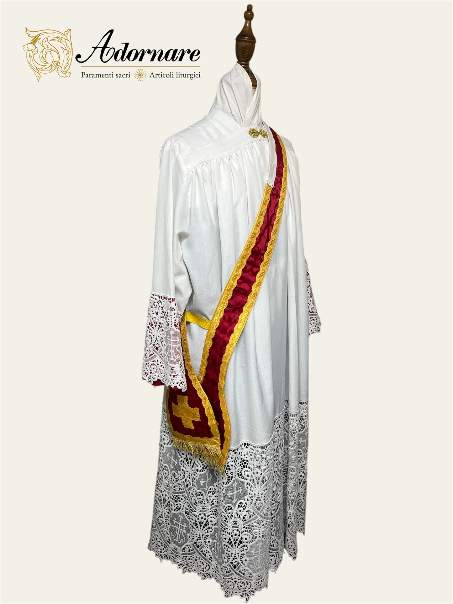 Reversible Deacon's Stole in French style