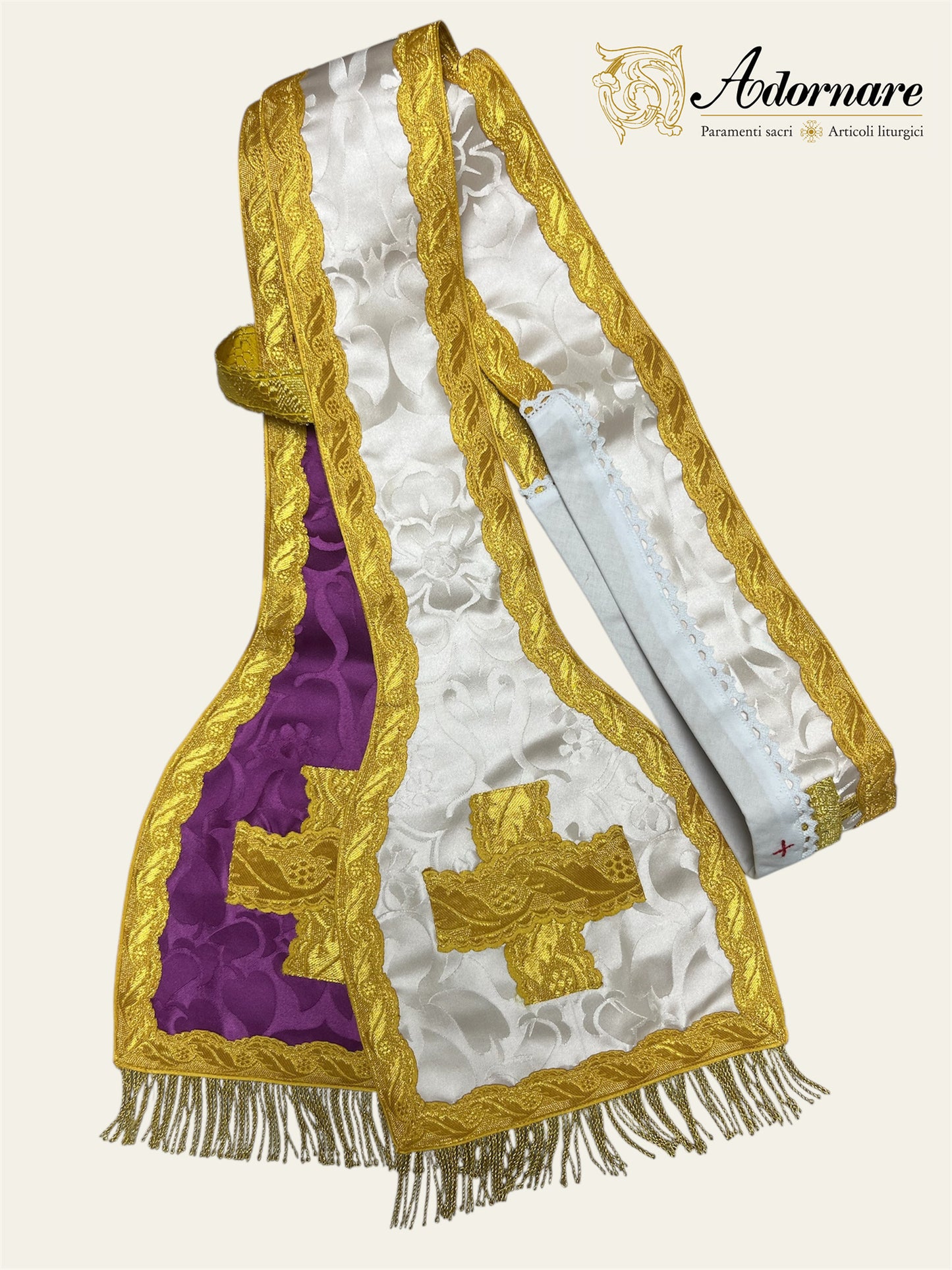 Reversible Deacon's Stole in French style