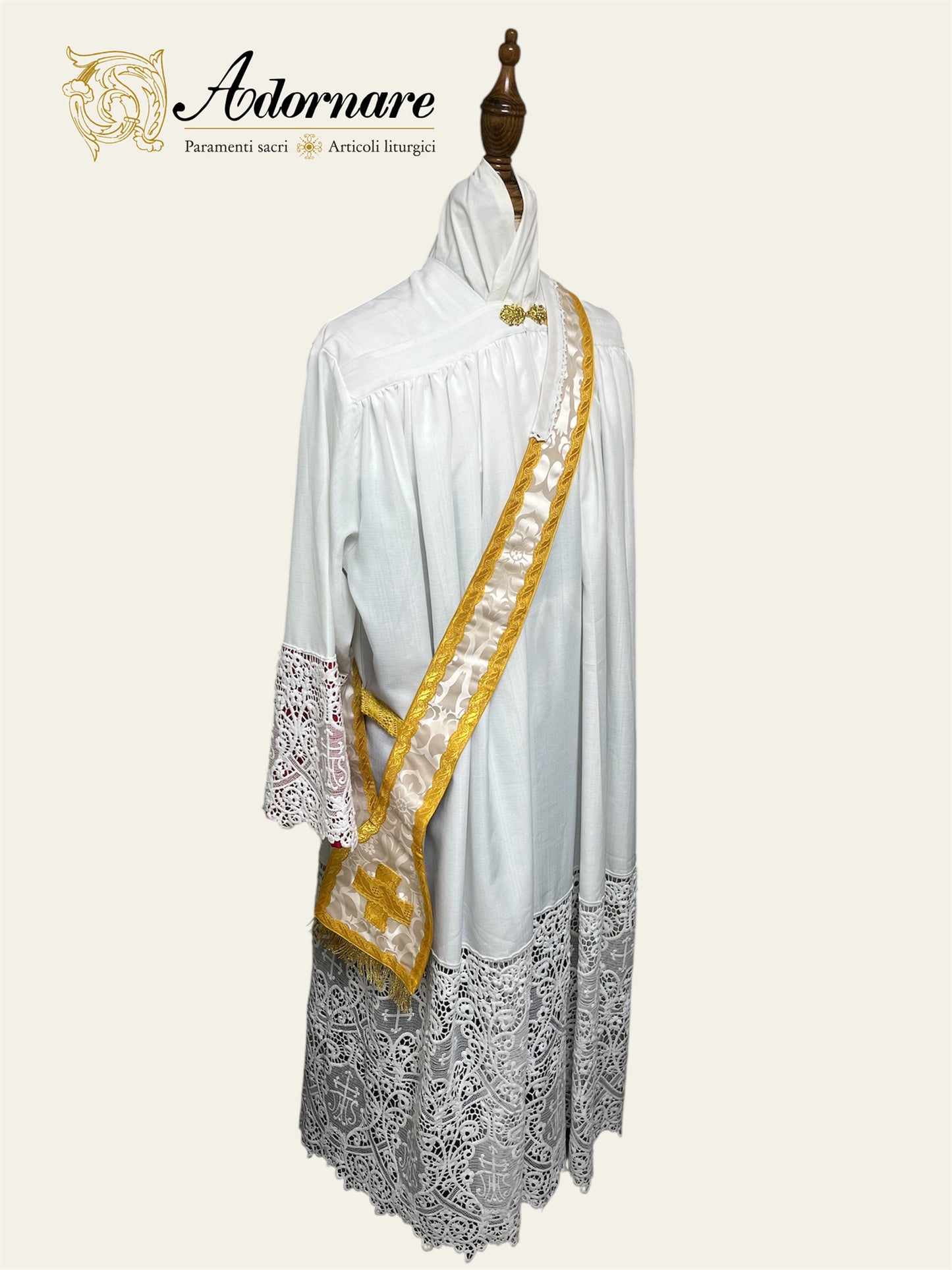 Reversible Deacon's Stole in French style