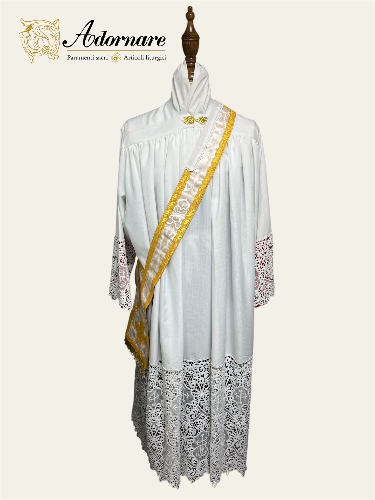 Reversible Deacon's Stole in French style