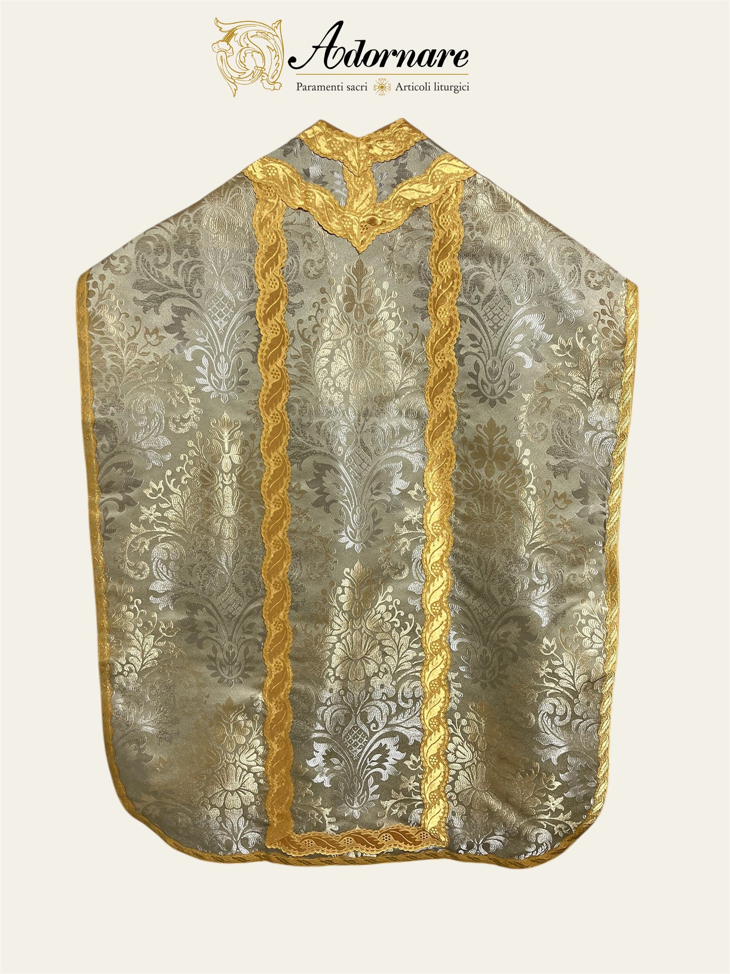 Damask Roman Chasuble - Low Mass Set / Pianete Romane Damasco
