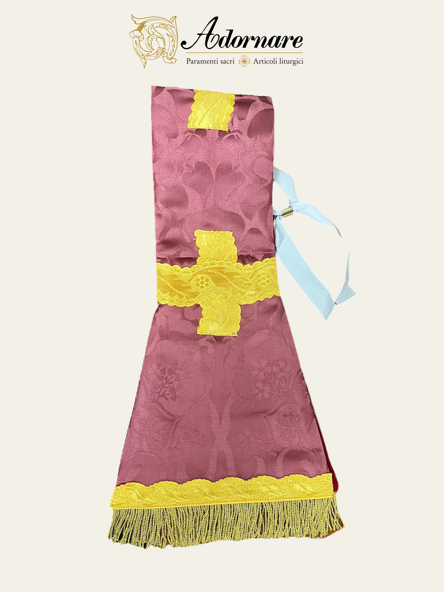 Damask St Philip Neri Chasuble Low Mass Set / Pianeta San Filippo in Damasco