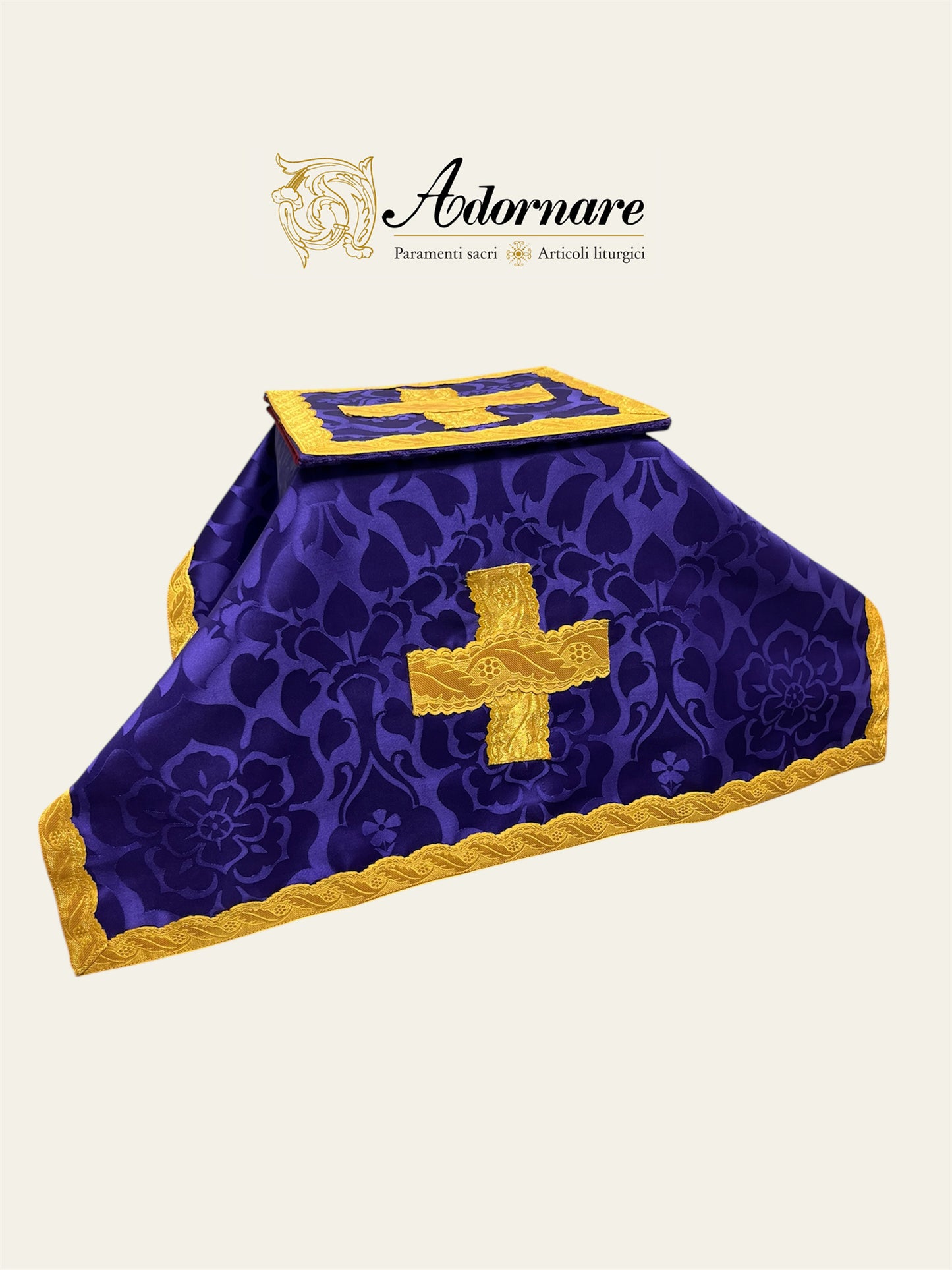 Damask St Philip Neri Chasuble Low Mass Set / Pianeta San Filippo in Damasco