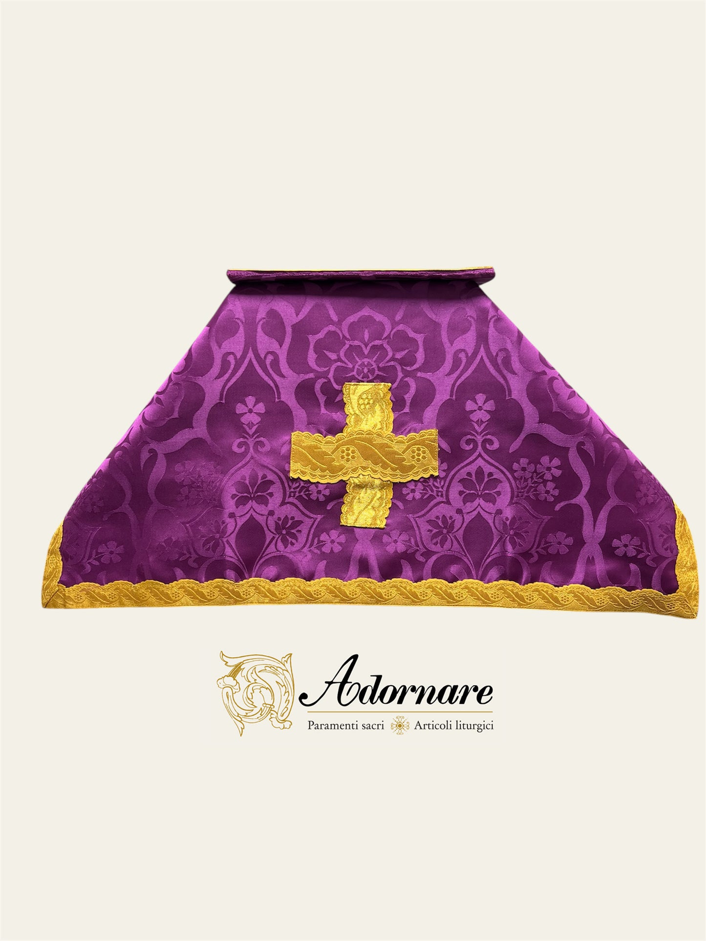 Damask St Philip Neri Chasuble Low Mass Set / Pianeta San Filippo in Damasco