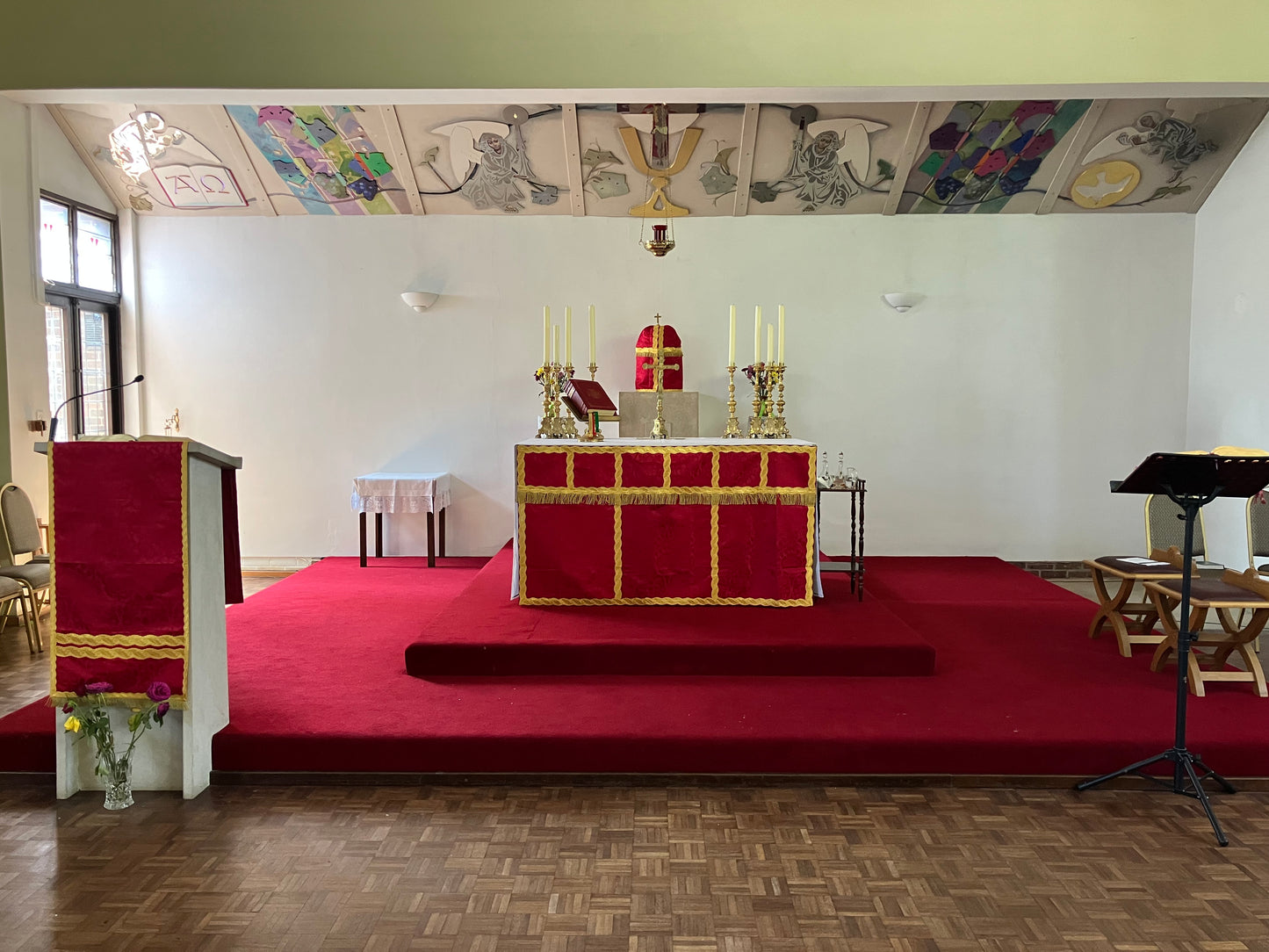 Altar Antependium (altar frontals) & Ambo Antependium (lectern fall), Roman style