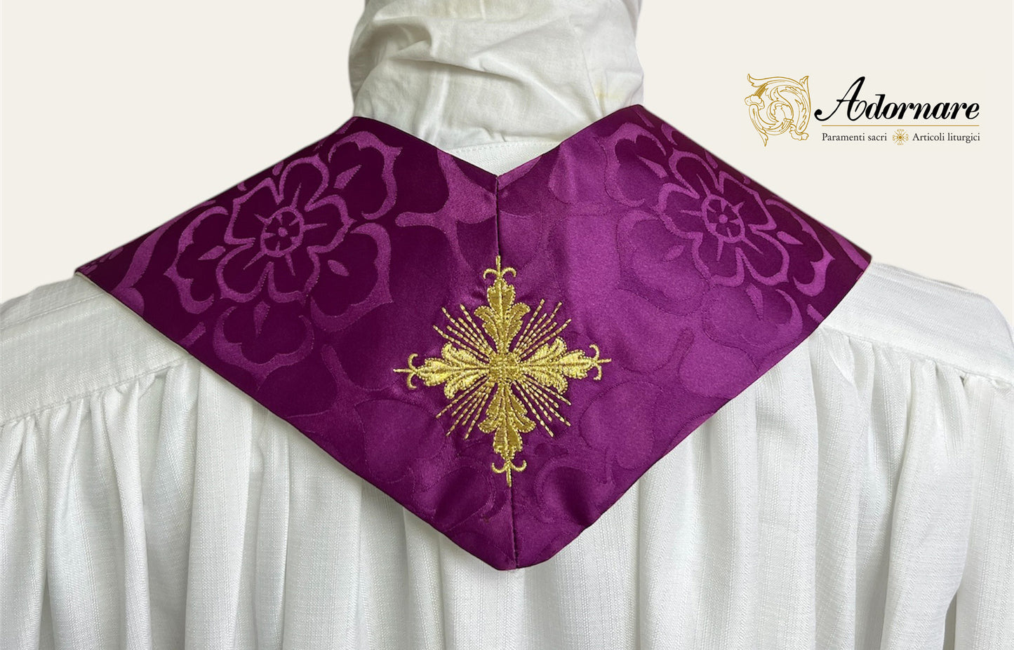 Roman Sacramental Stole, reversible