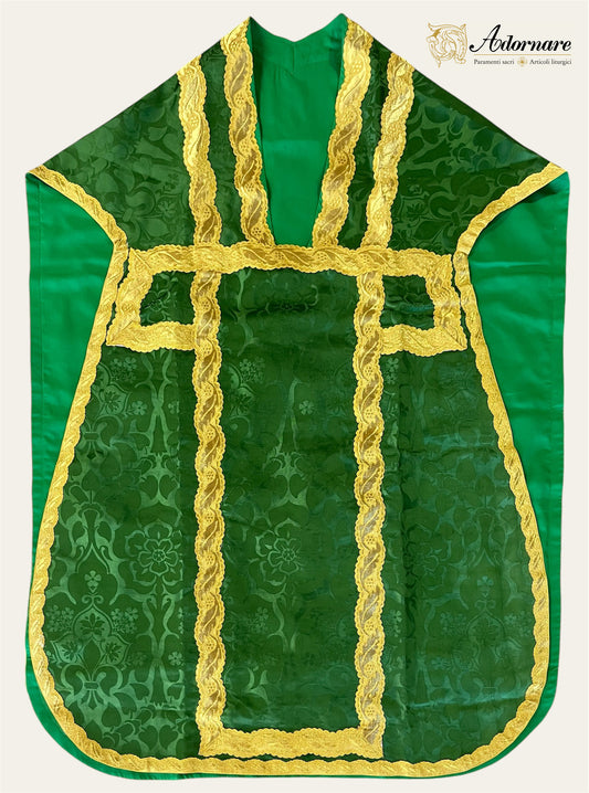 Damask Roman Chasuble - Low Mass Set / Pianete Romane Damasco