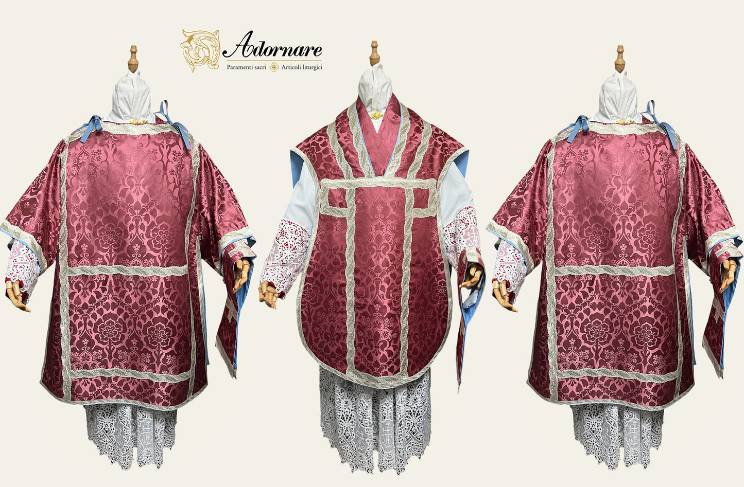 Italian Solemn Mass Set in damask