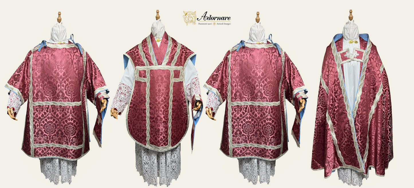 Italian Solemn Mass Set in damask