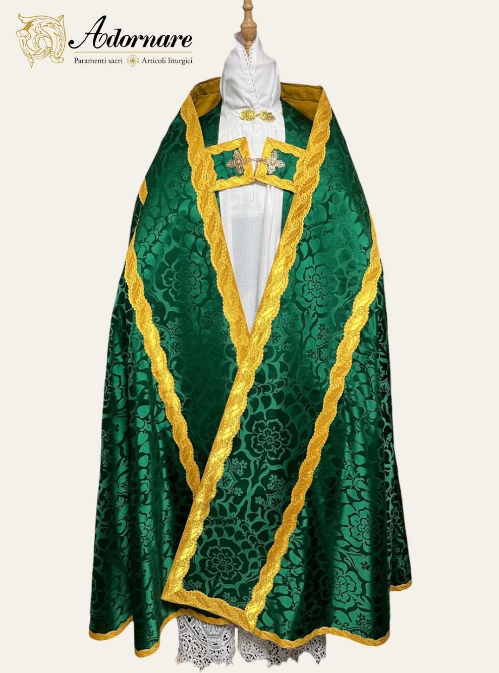 Damask Roman Cope / Piviale Romano Damasco