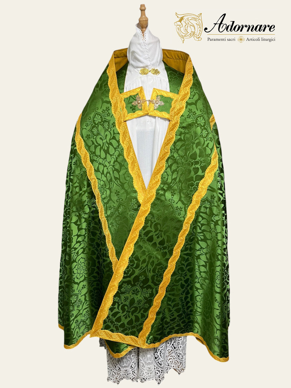 Damask Roman Cope / Piviale Romano Damasco