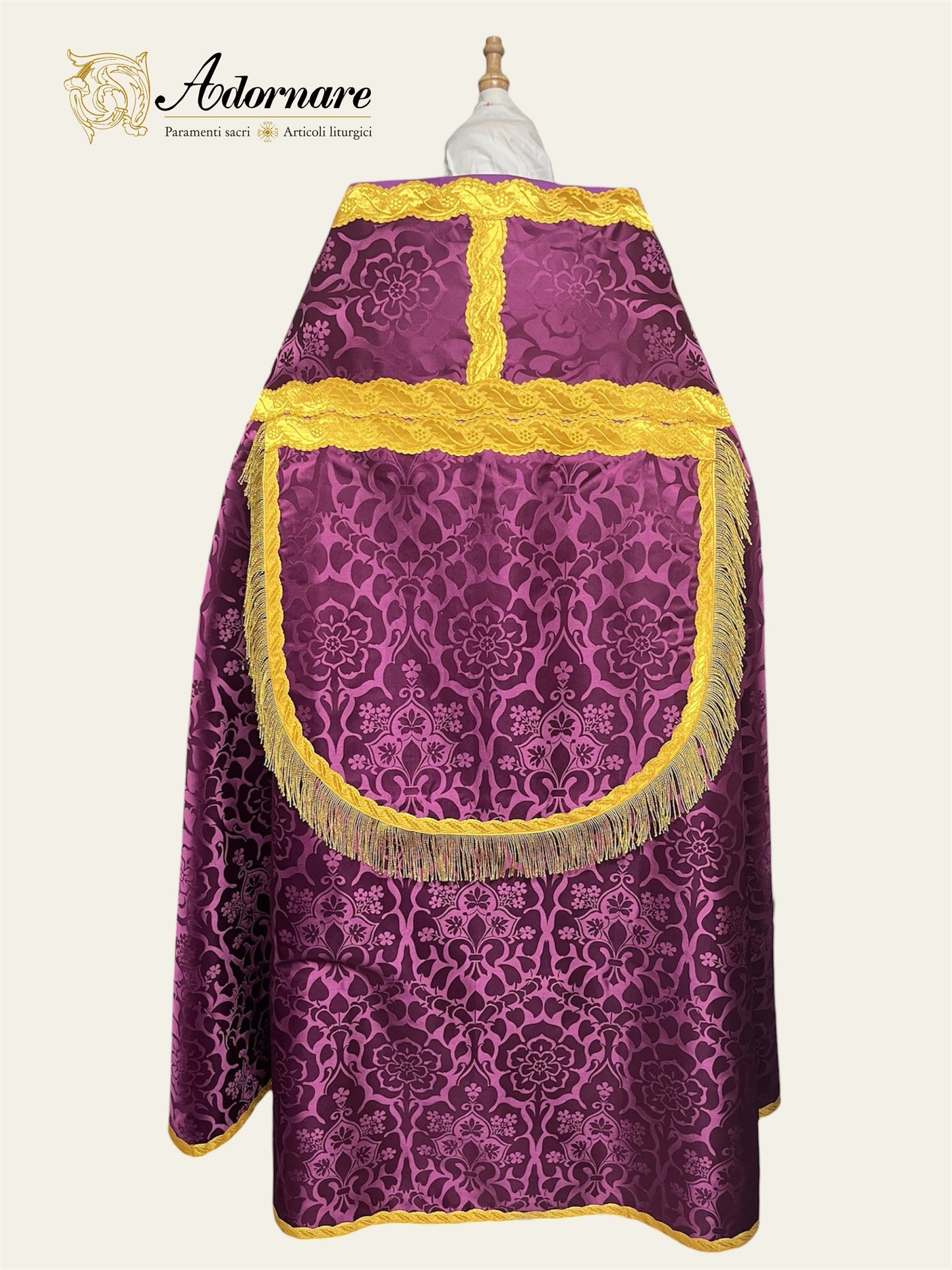 Damask Roman Cope / Piviale Romano Damasco