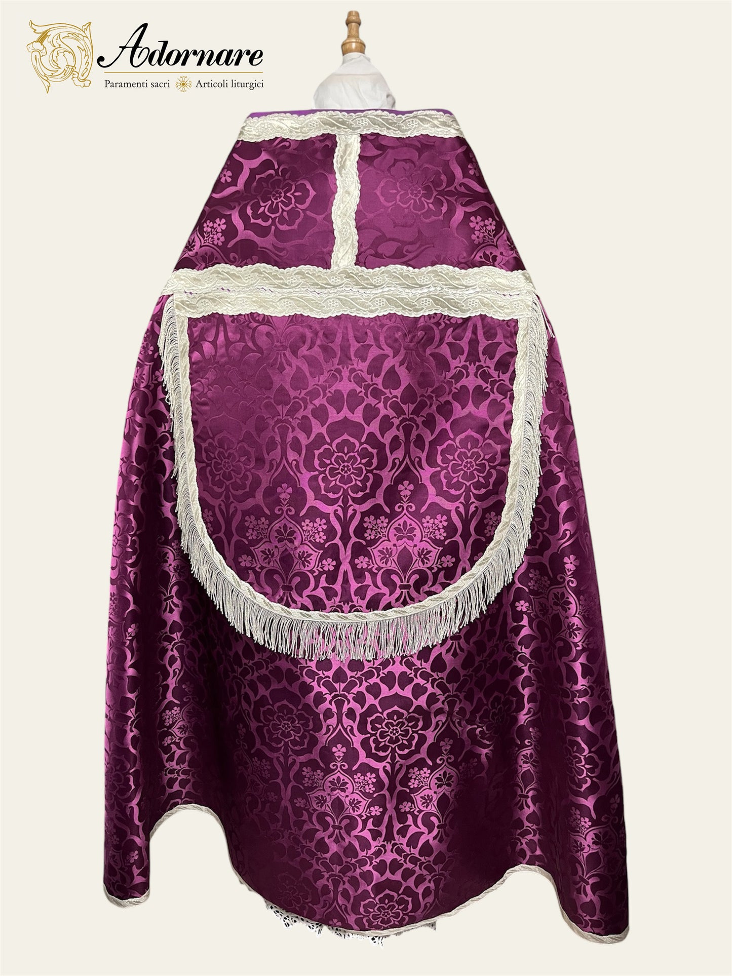 Damask Roman Cope / Piviale Romano Damasco