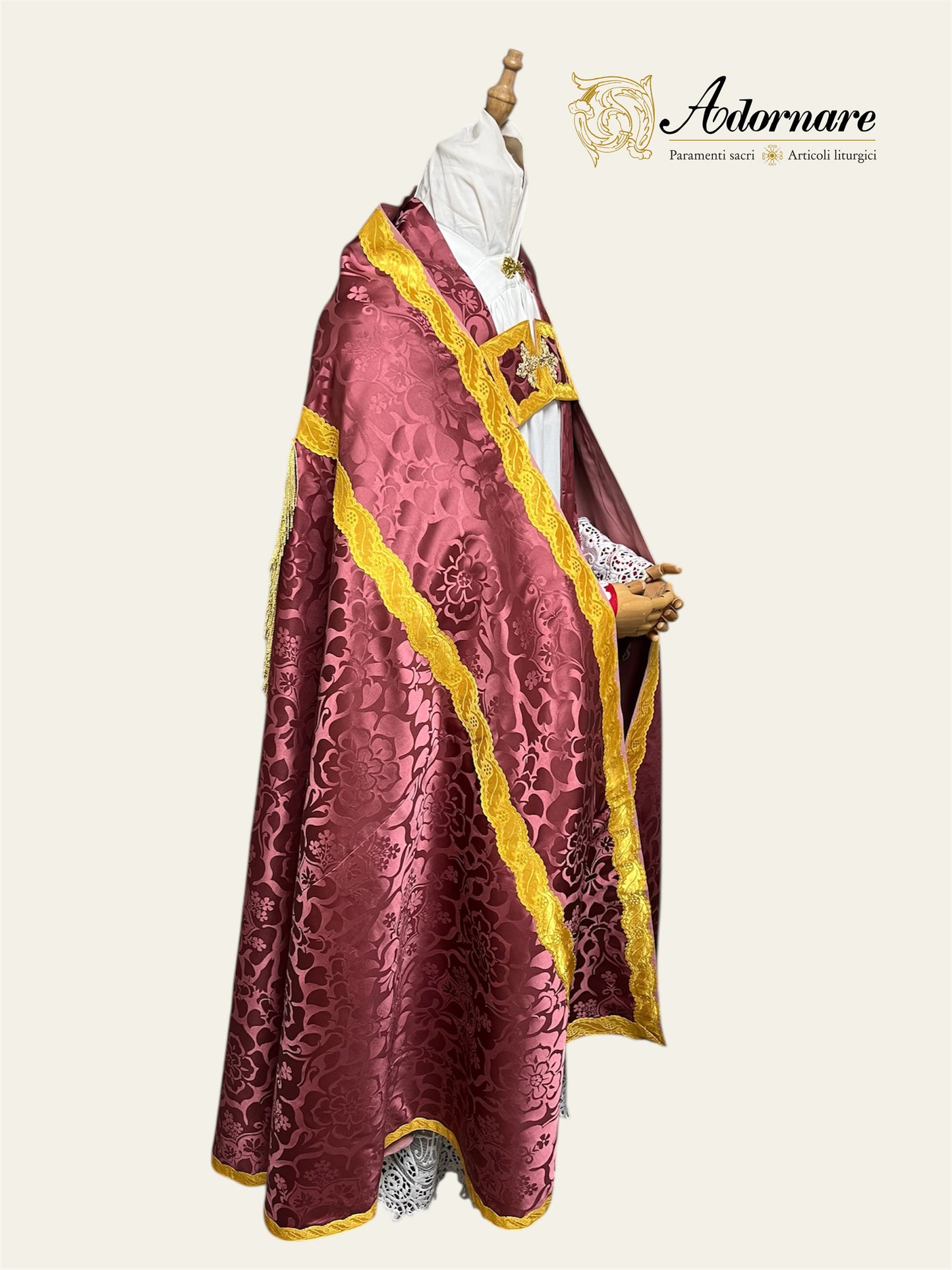 Damask Roman Cope / Piviale Romano Damasco