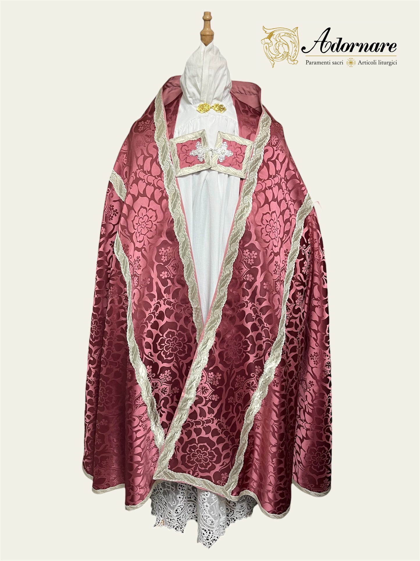 Damask Roman Cope / Piviale Romano Damasco
