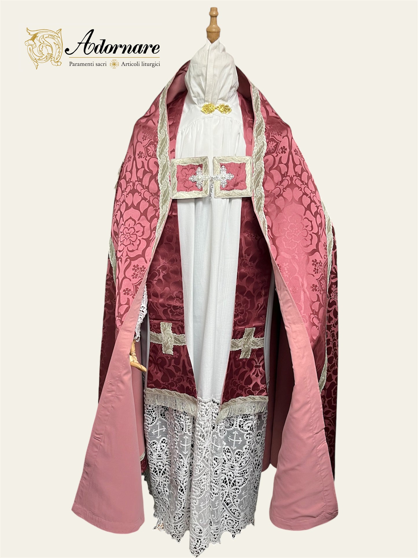 Damask Roman Cope / Piviale Romano Damasco
