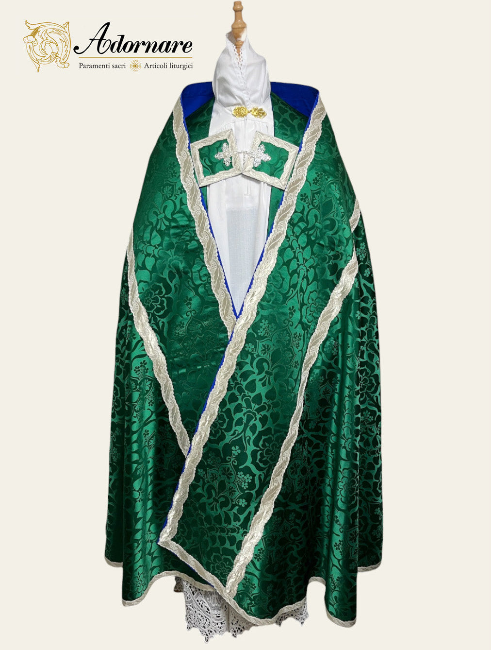 Damask Roman Cope / Piviale Romano Damasco
