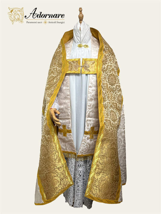 Roman Cope with special brocade and appliqué