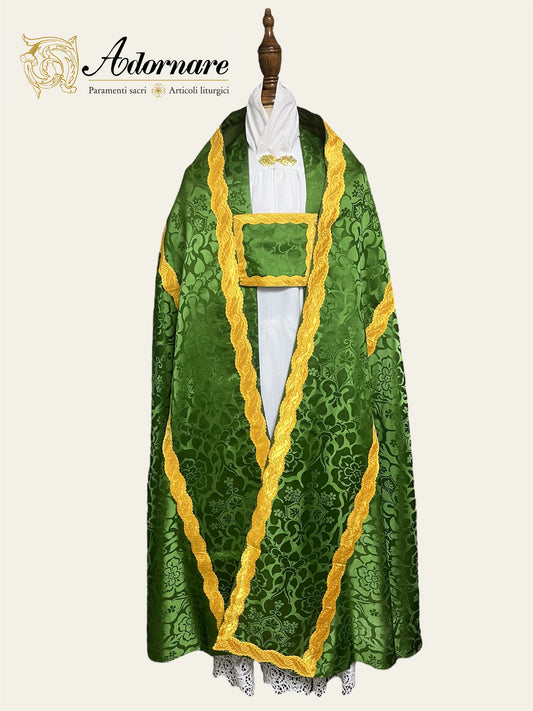 Damask Roman Cope / Piviale Romano Damasco