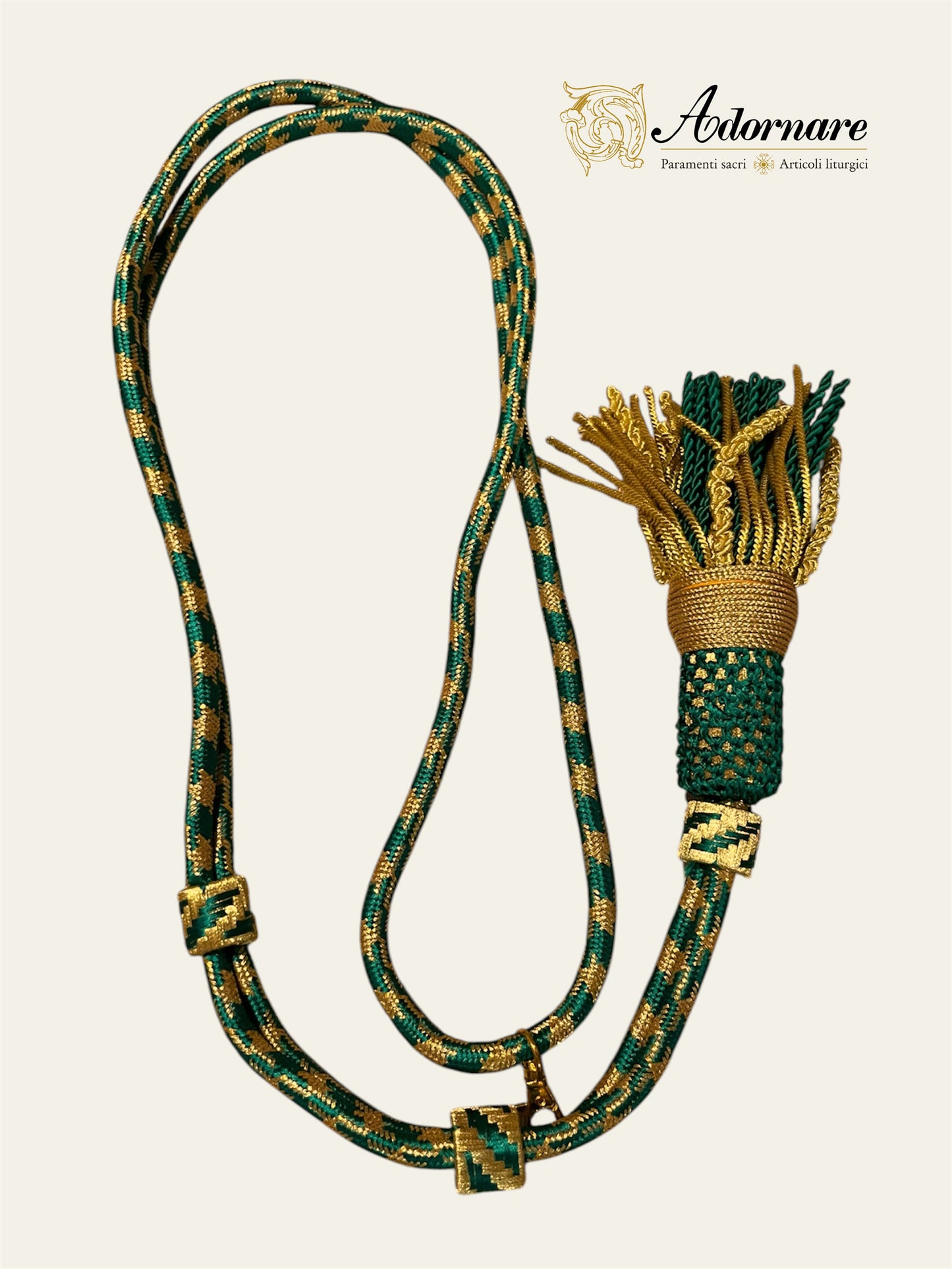 Cords for pectoral cross (Netted bullion tassel end)