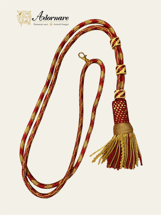Cords for pectoral cross (Netted bullion tassel end)