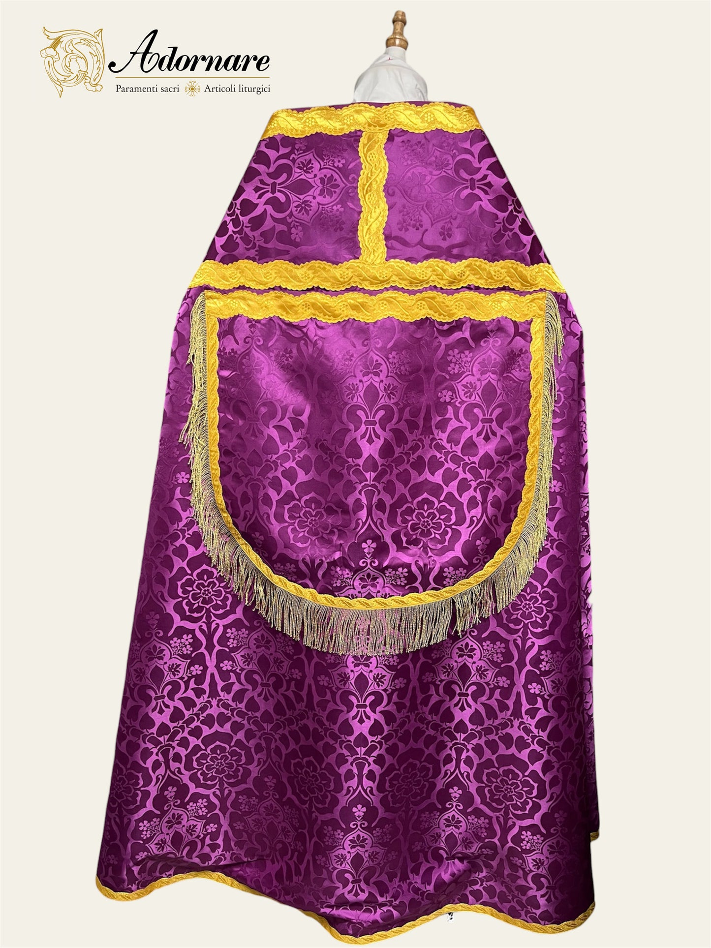 Damask Roman Cope / Piviale Romano Damasco