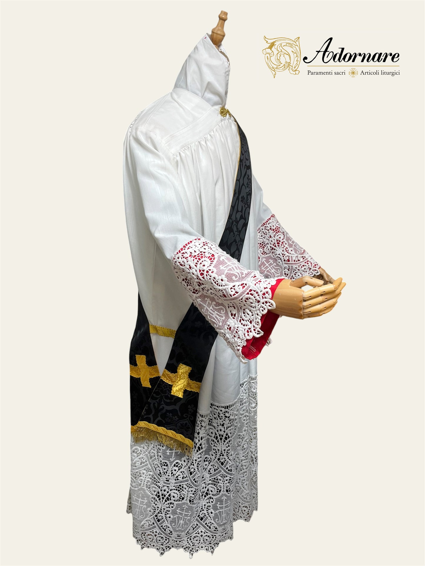 Deacon's Roman Stole in Italian style