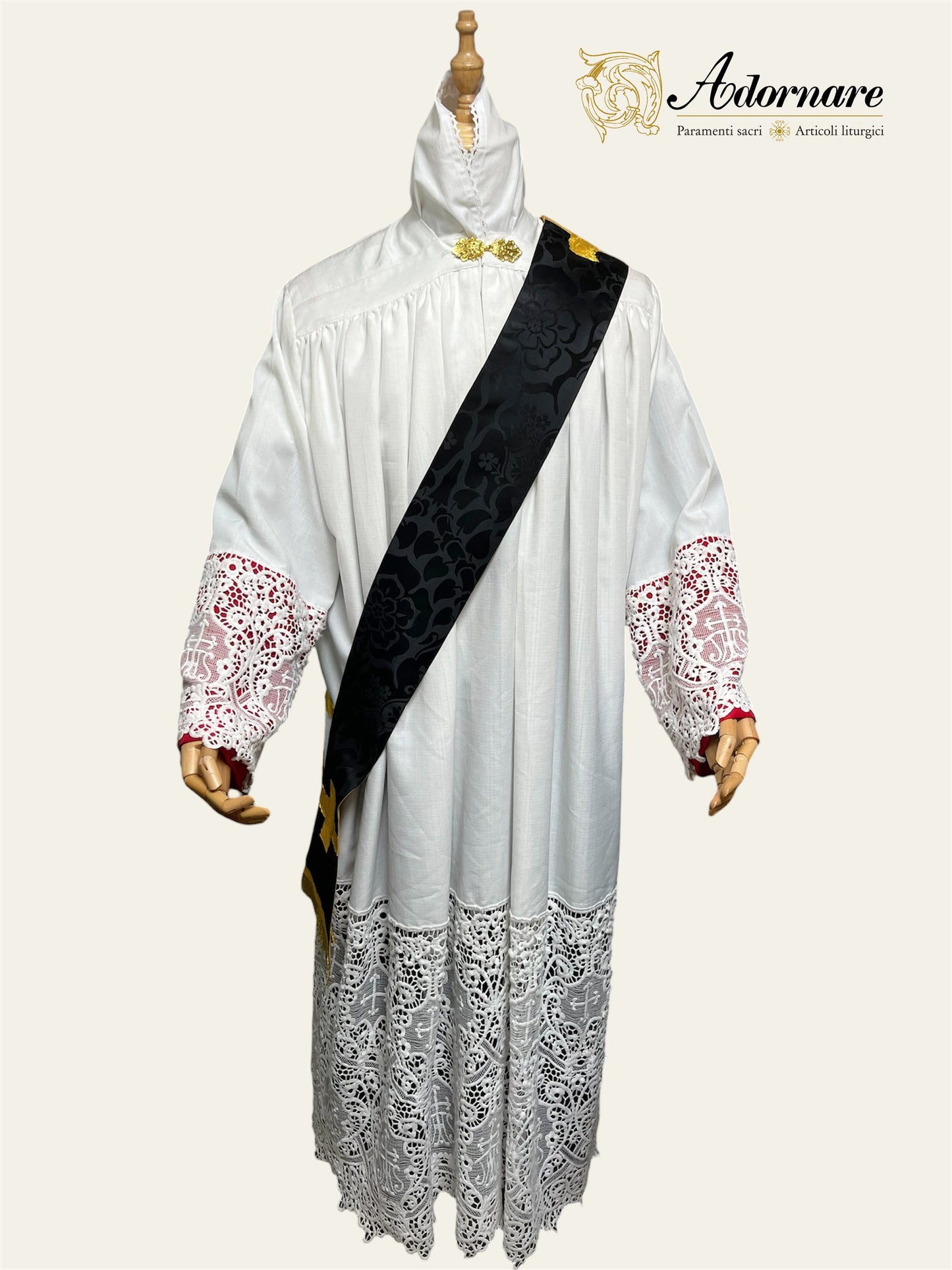Deacon's Roman Stole in Italian style