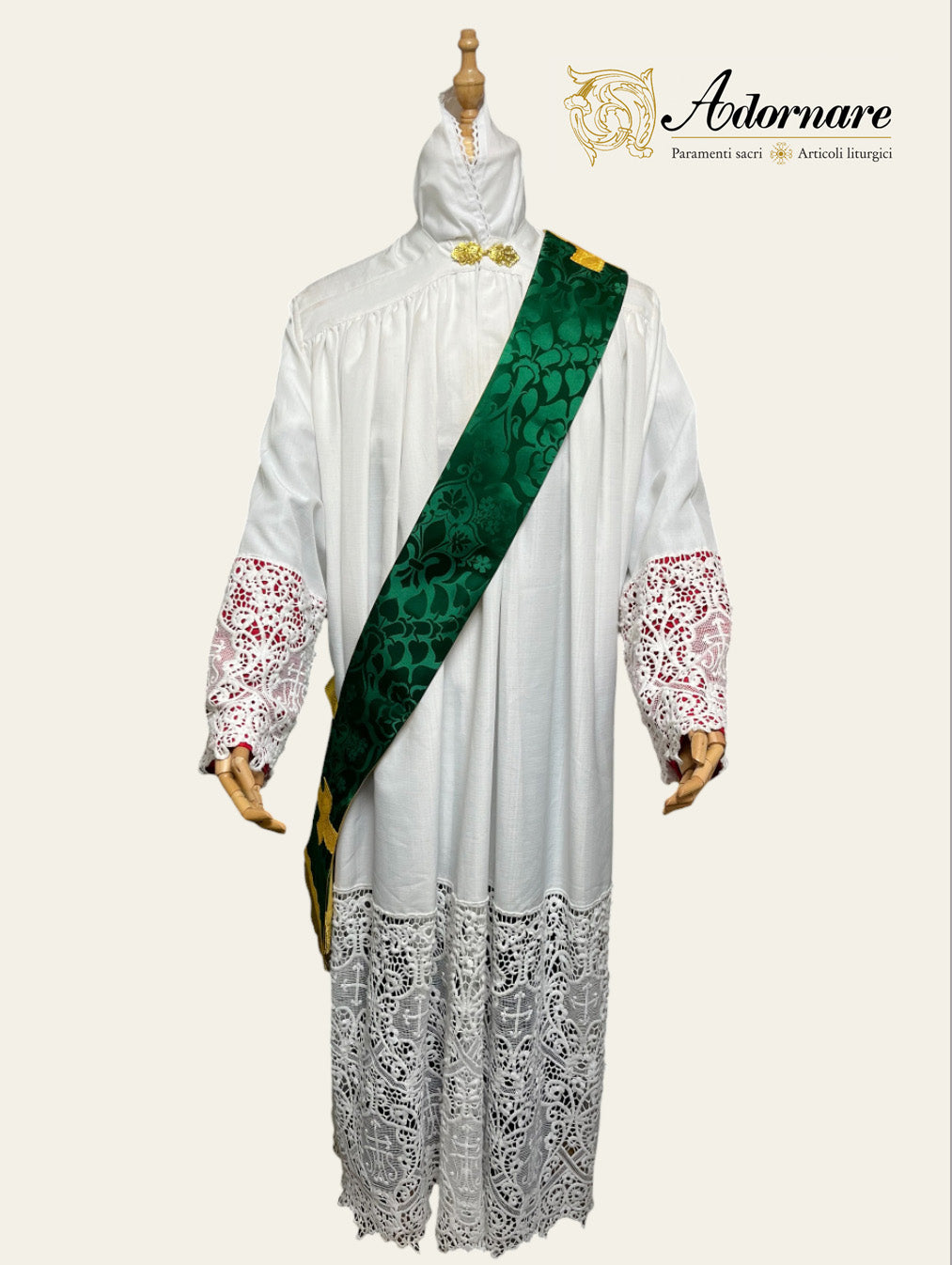 Deacon's Roman Stole in Italian style