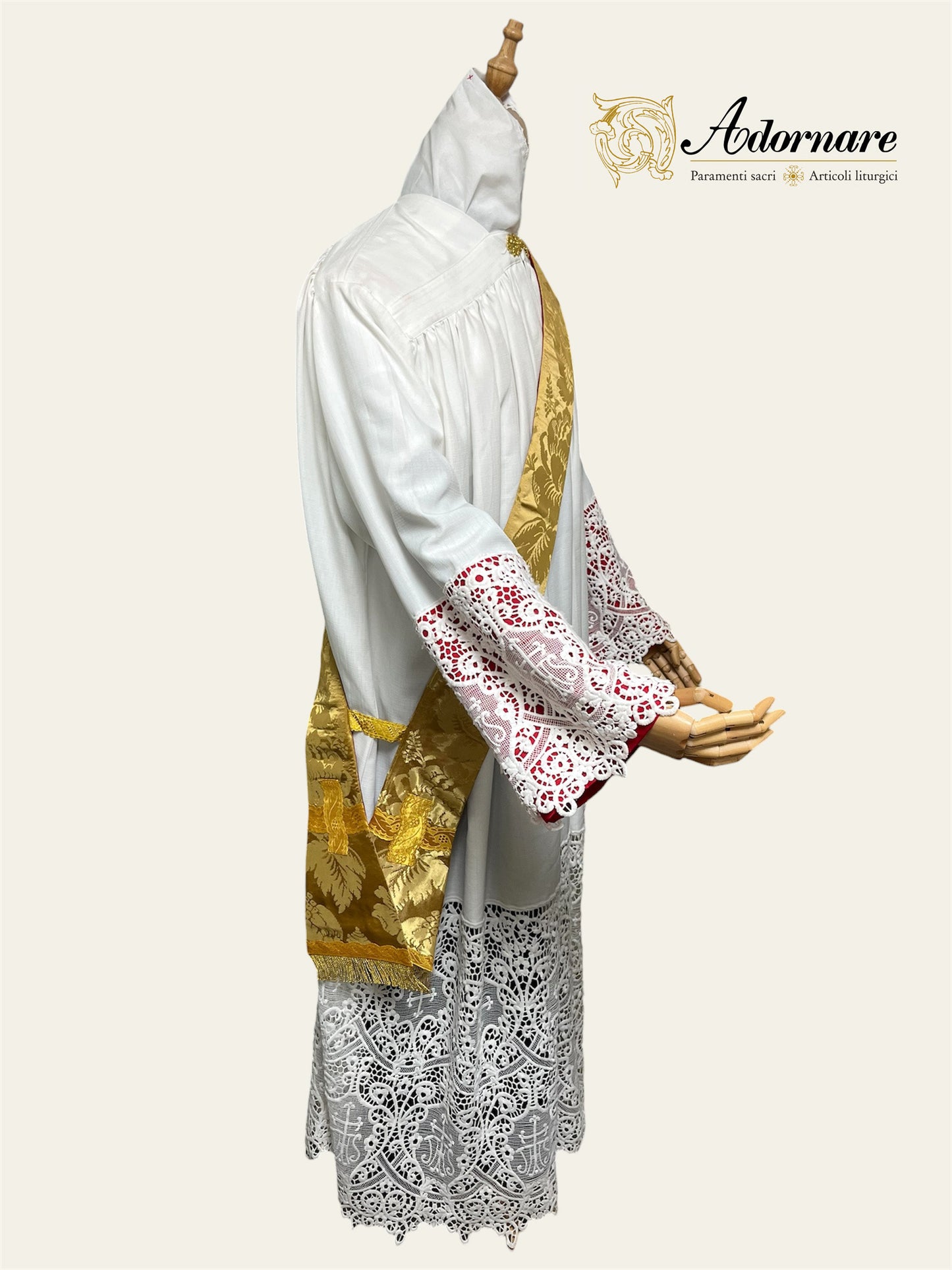 Deacon's Roman Stole in Italian style