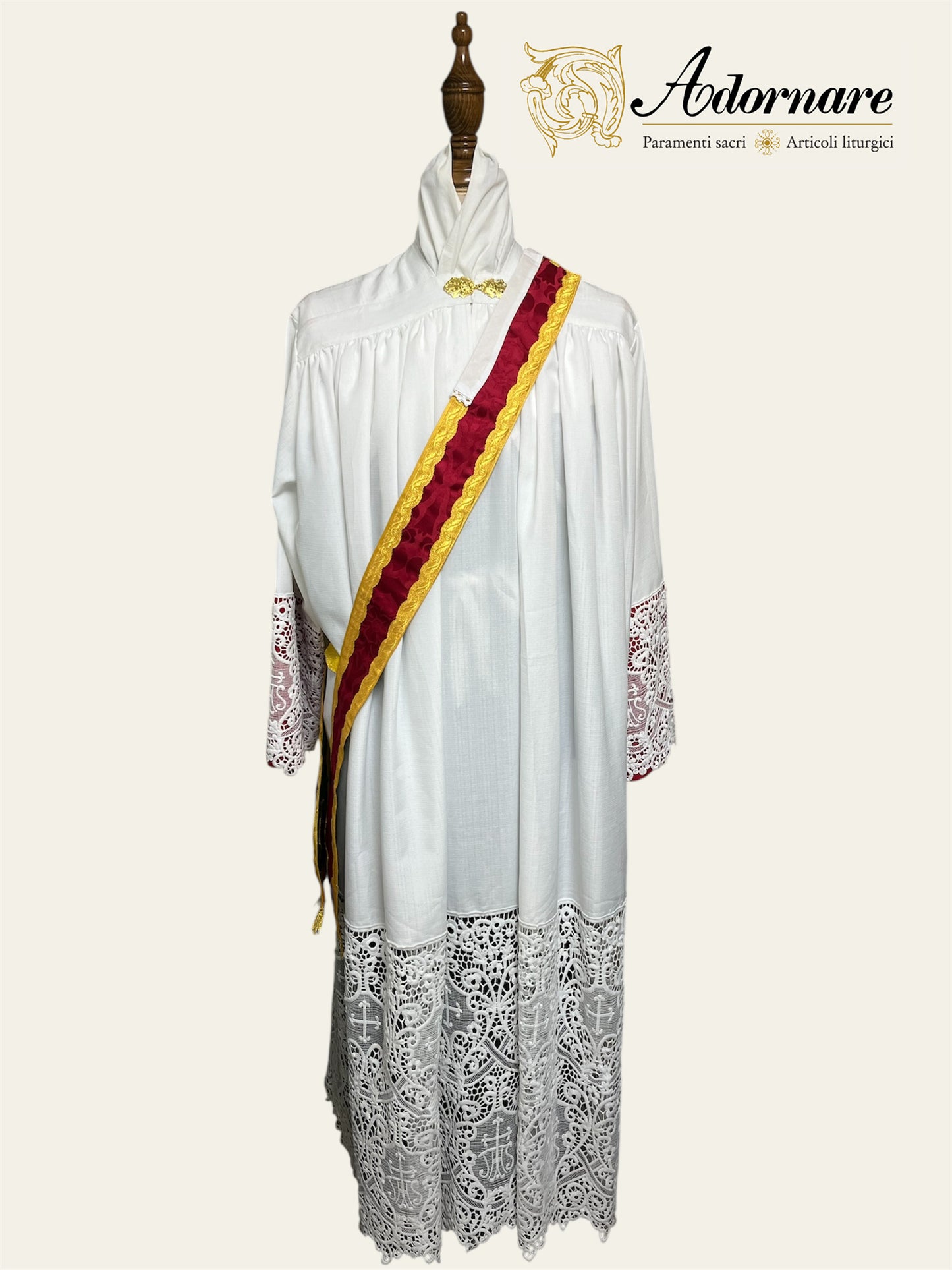 Reversible Deacon's Stole in French style