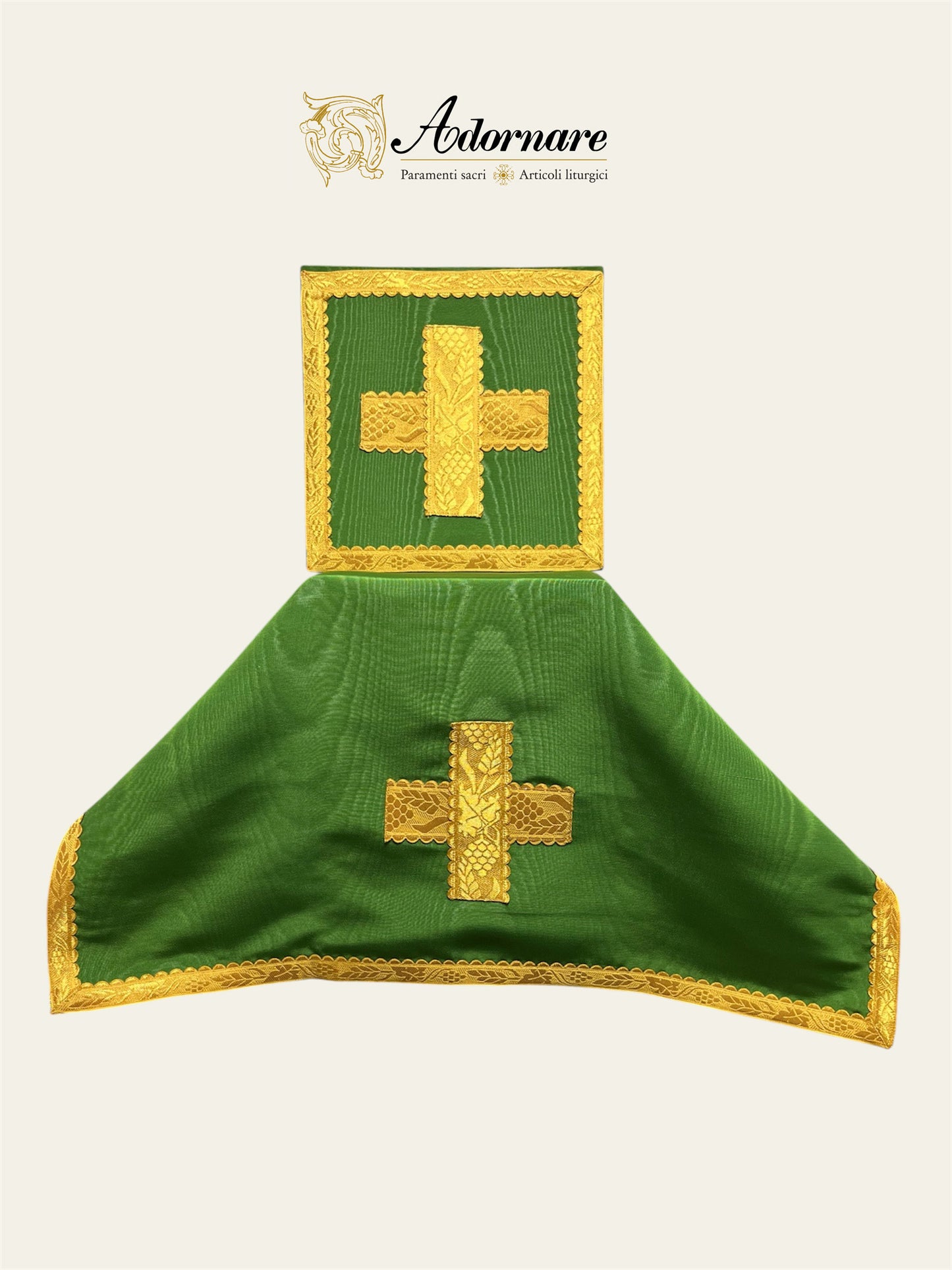 Moiré Reversible French Travel Set (Green/Violet) / Pianeta Francese bicolore Moiré
