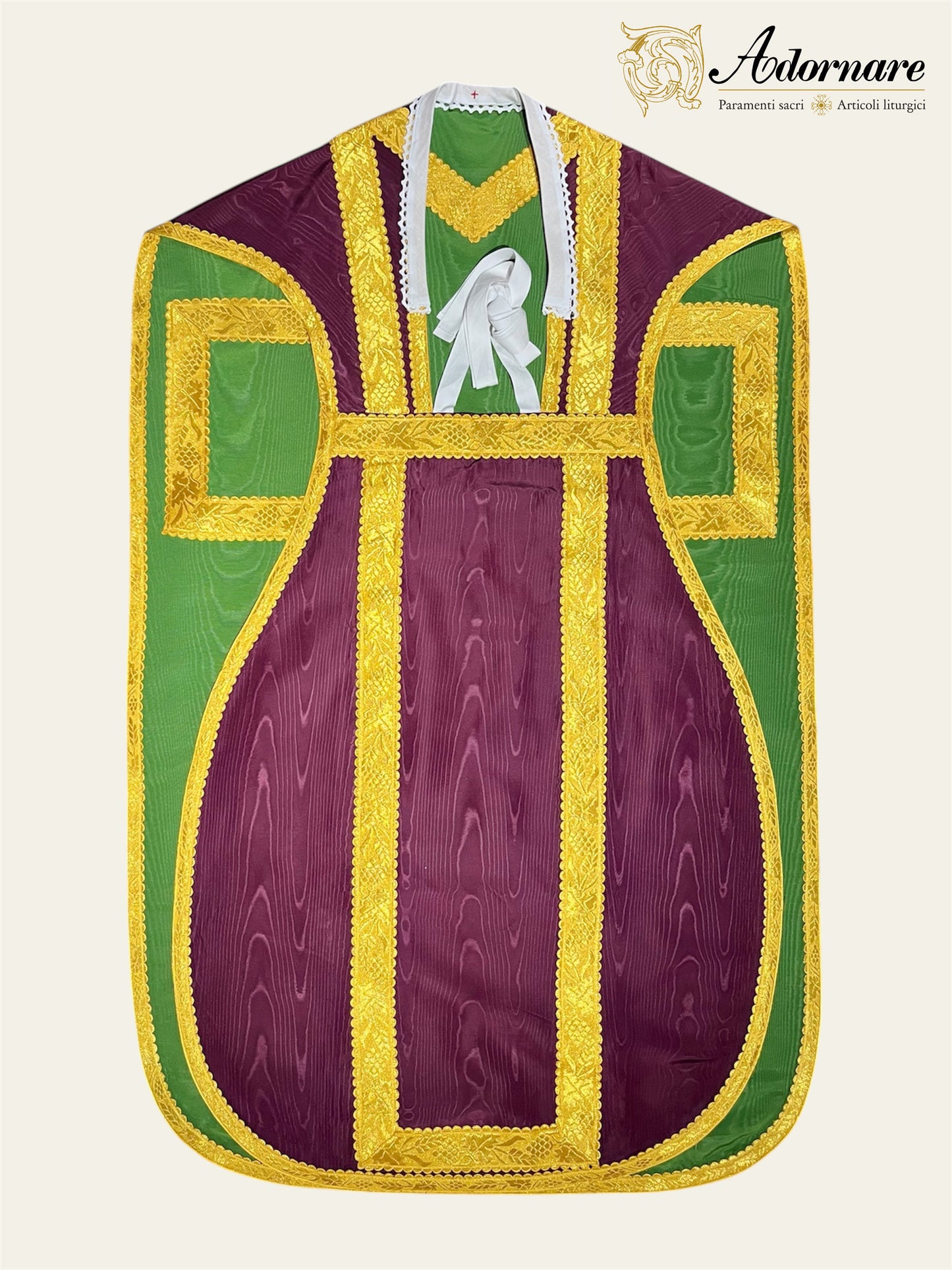 Moiré Reversible French Travel Set (Green/Violet) / Pianeta Francese bicolore Moiré