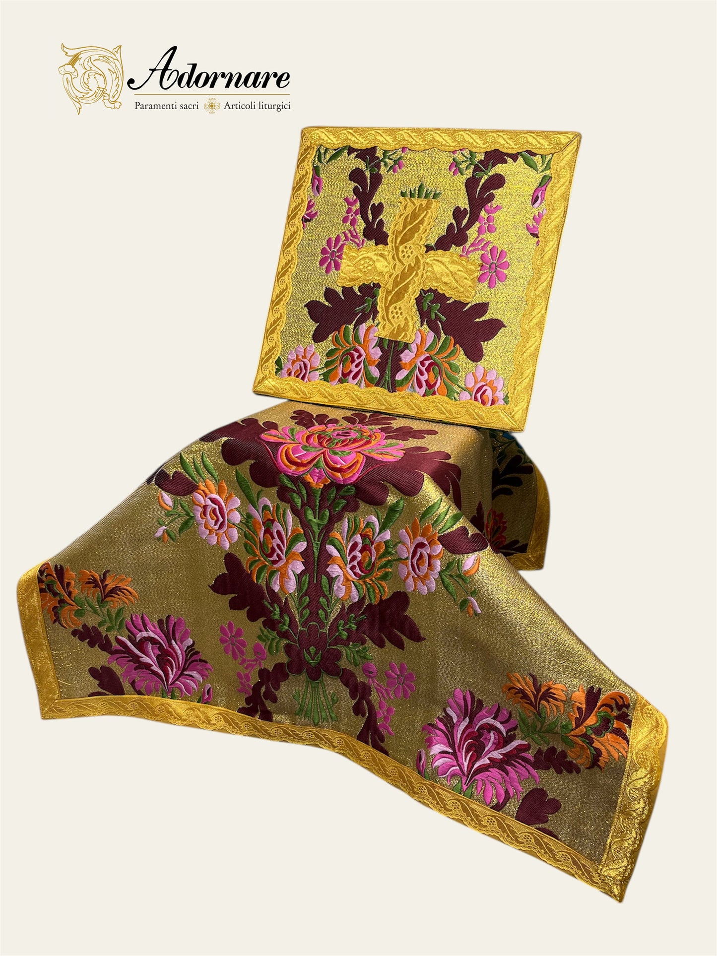 Chalice veil and burse / Velo e borsa