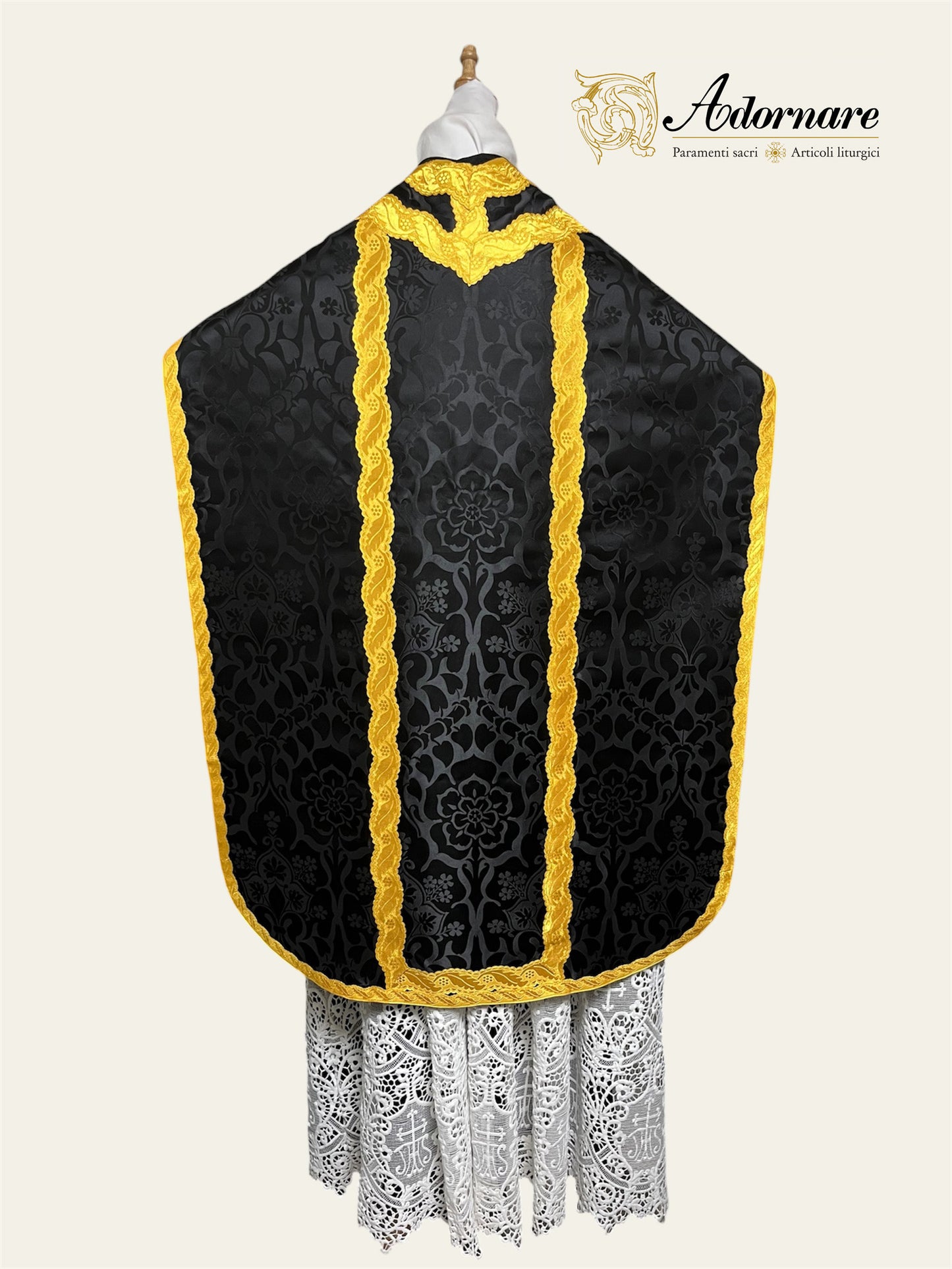 Damask Roman Chasuble - Low Mass Set / Pianete Romane Damasco