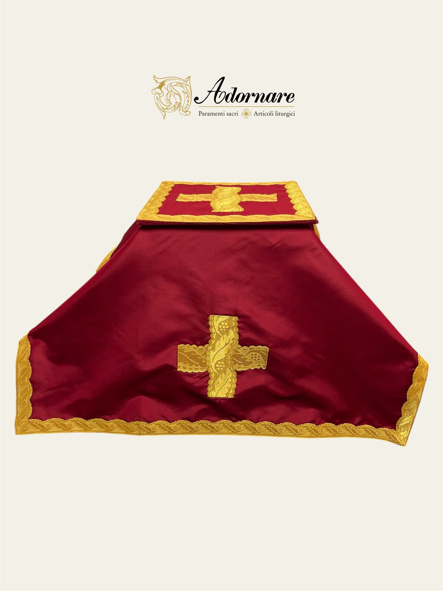 Silk Taffeta Italian-cut Roman Chasuble - Low Mass Set / Pianeta Romana in Seta