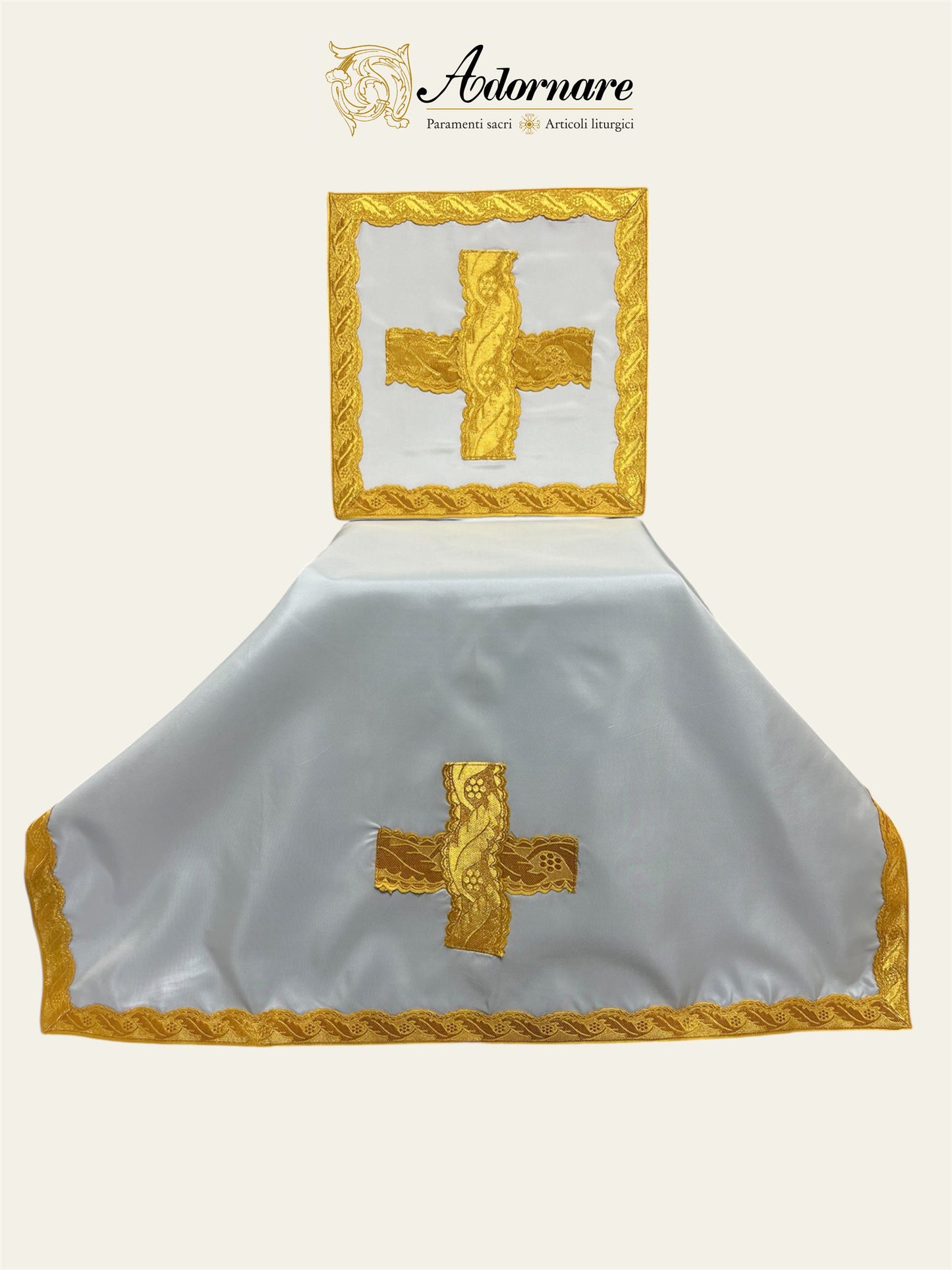 Silk Taffeta Italian-cut Roman Chasuble - Low Mass Set / Pianeta Romana in Seta