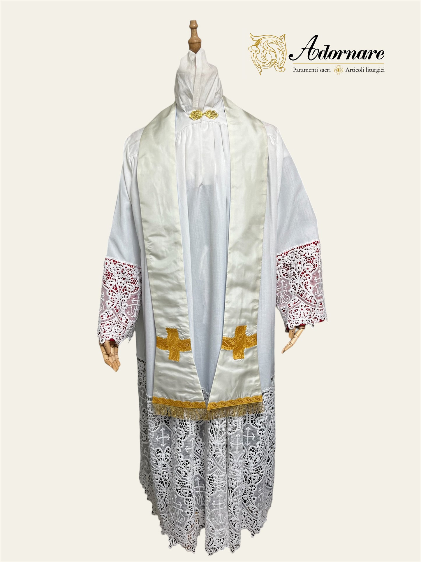 Silk Taffeta Italian-cut Roman Chasuble - Low Mass Set / Pianeta Romana in Seta