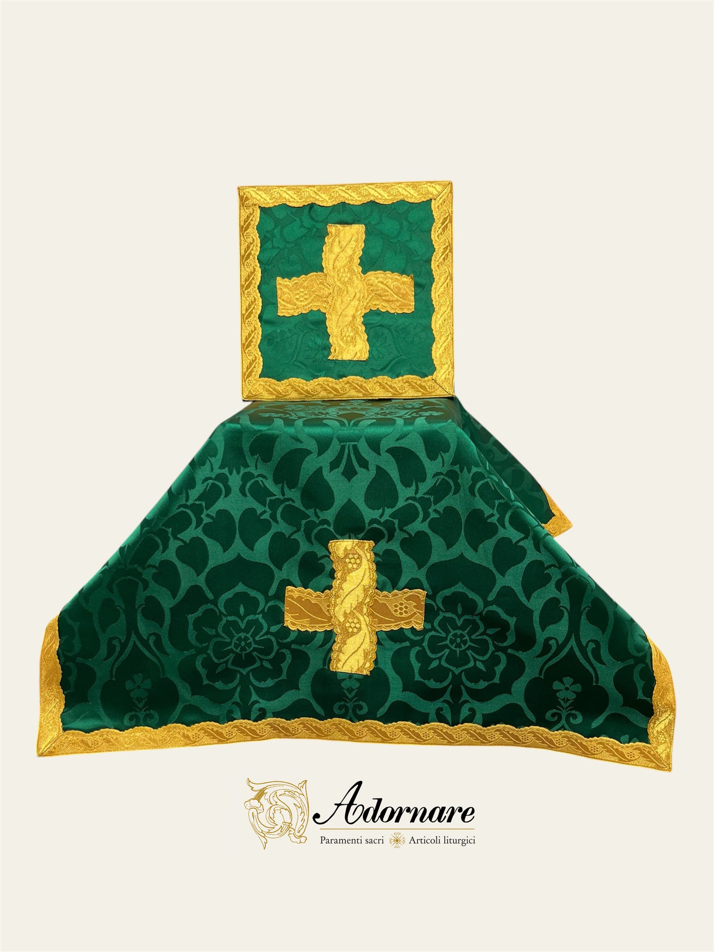 Damask St Philip Neri Chasuble Low Mass Set / Pianeta San Filippo in Damasco