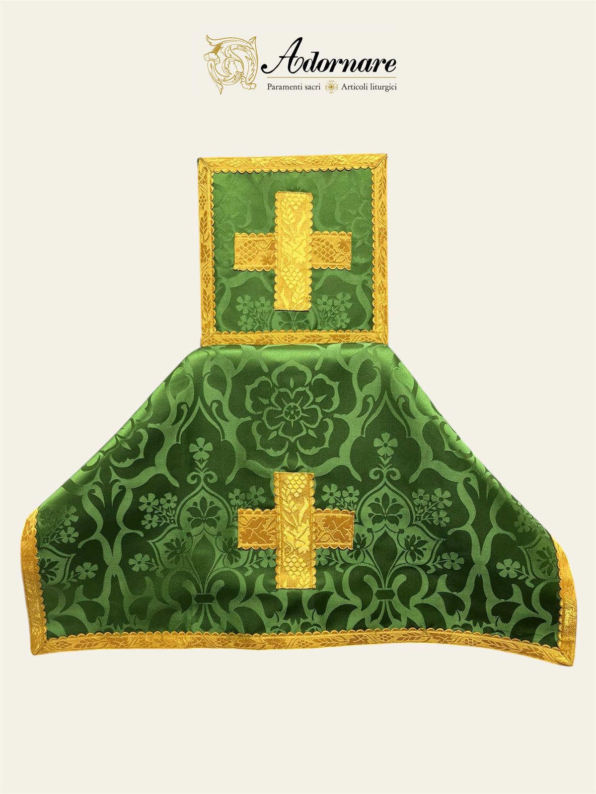 Damask St Philip Neri Chasuble Low Mass Set / Pianeta San Filippo in Damasco