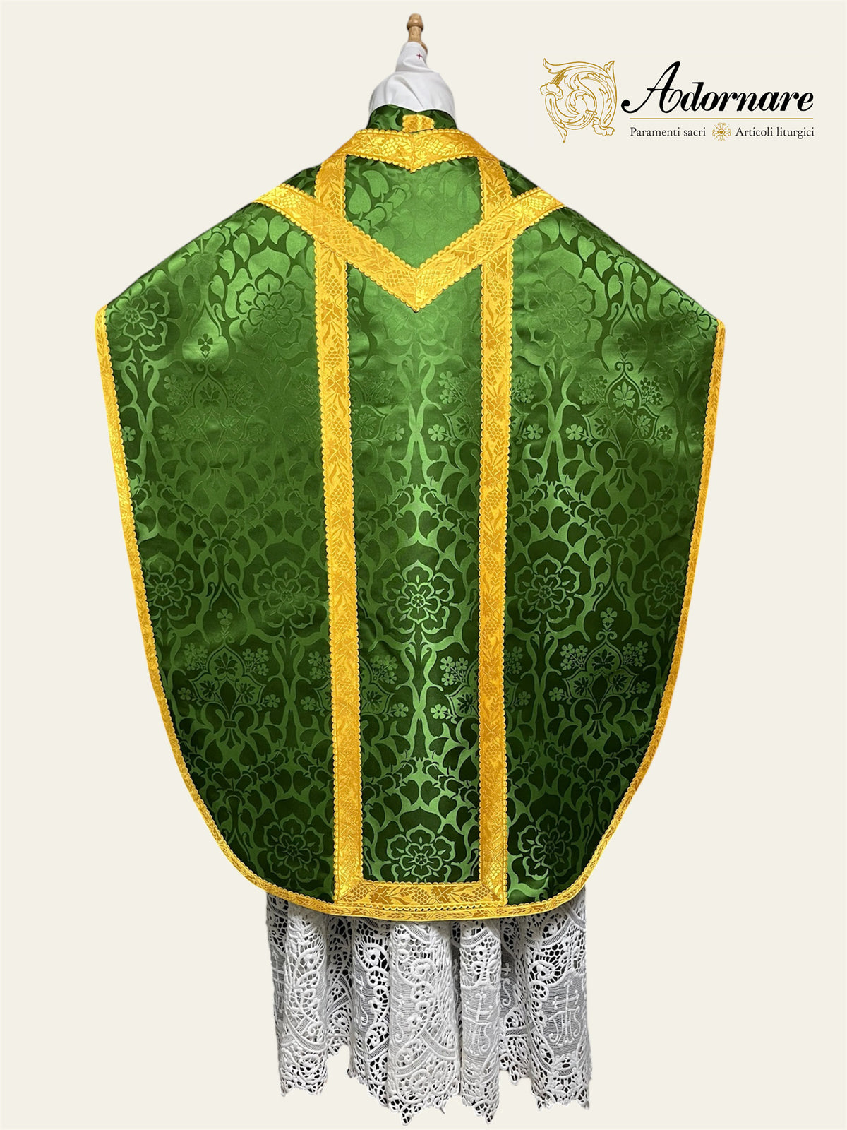 Damask St Philip Neri Chasuble Low Mass Set / Pianeta San Filippo in Damasco