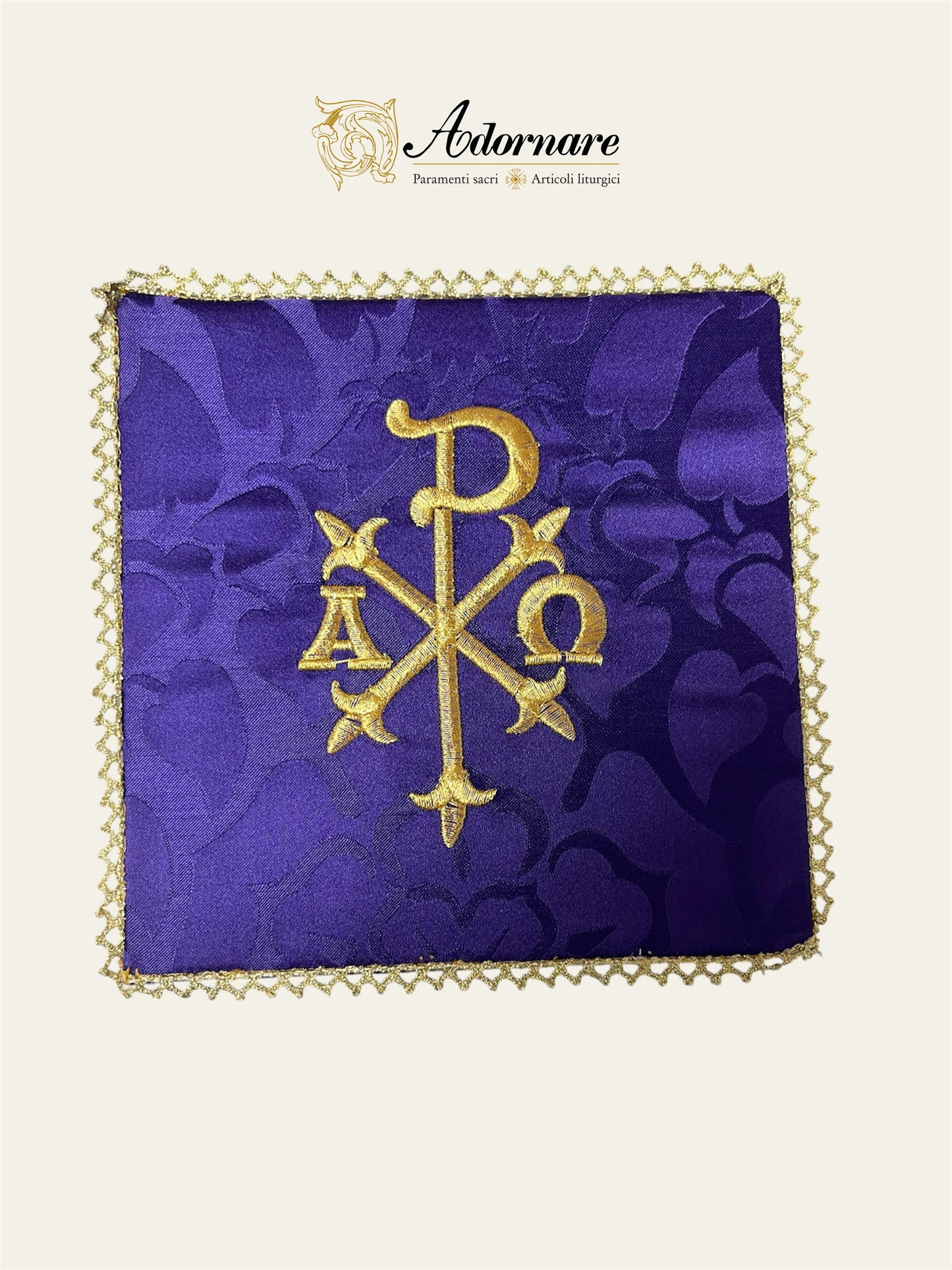 Embroidered Pall in Damask