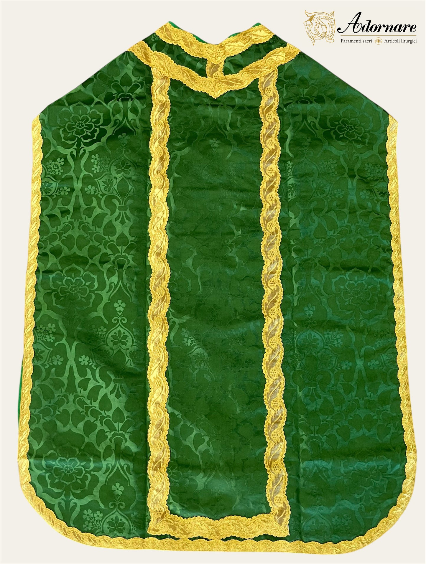 Damask Roman Chasuble - Low Mass Set / Pianete Romane Damasco