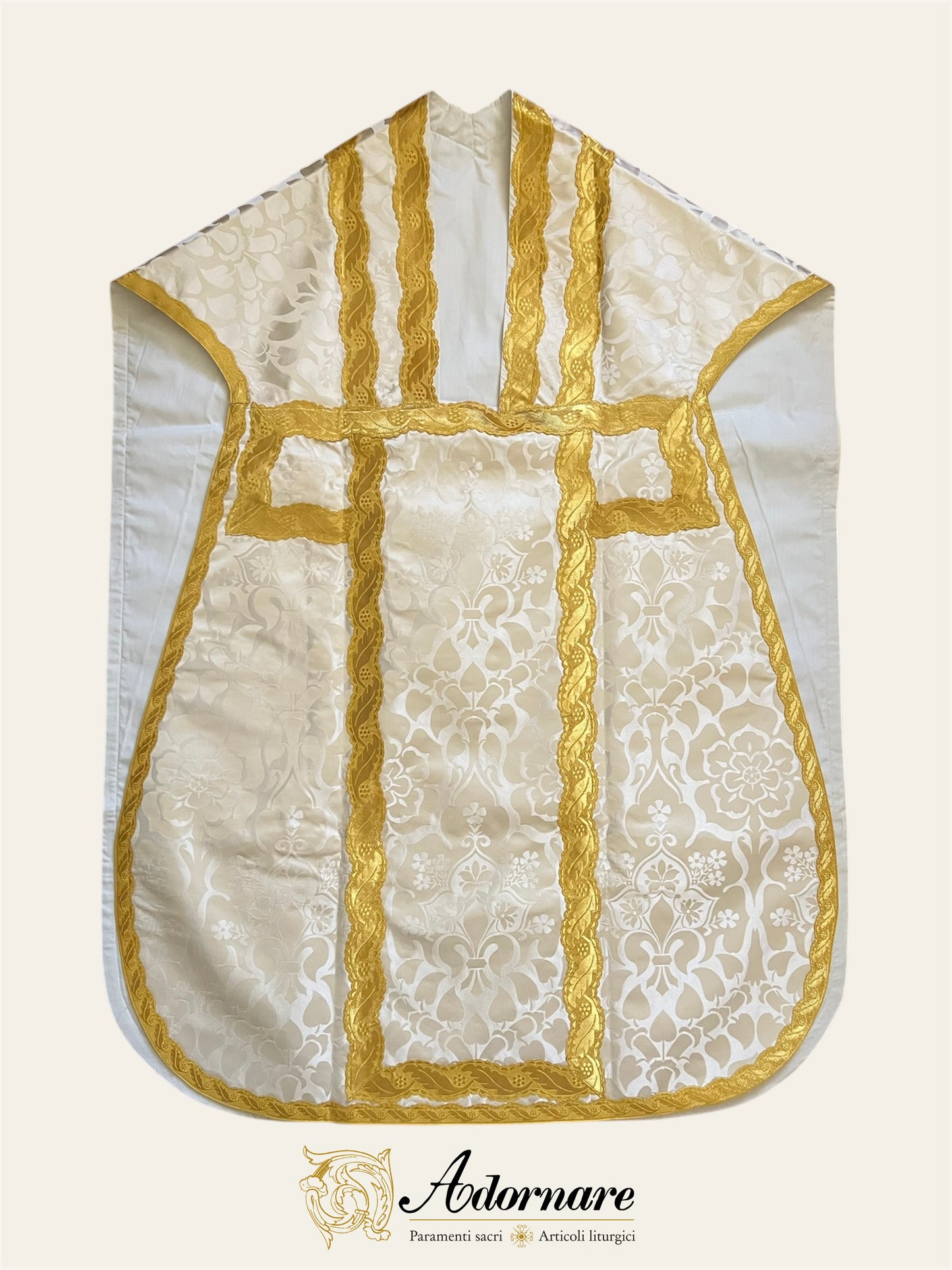 Damask Roman Chasuble - Low Mass Set / Pianete Romane Damasco