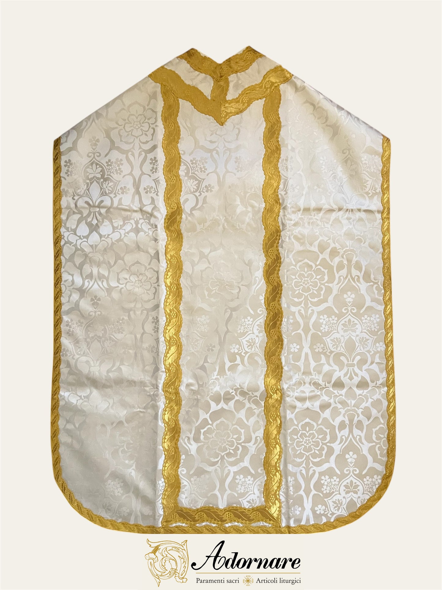 Damask Roman Chasuble - Low Mass Set / Pianete Romane Damasco