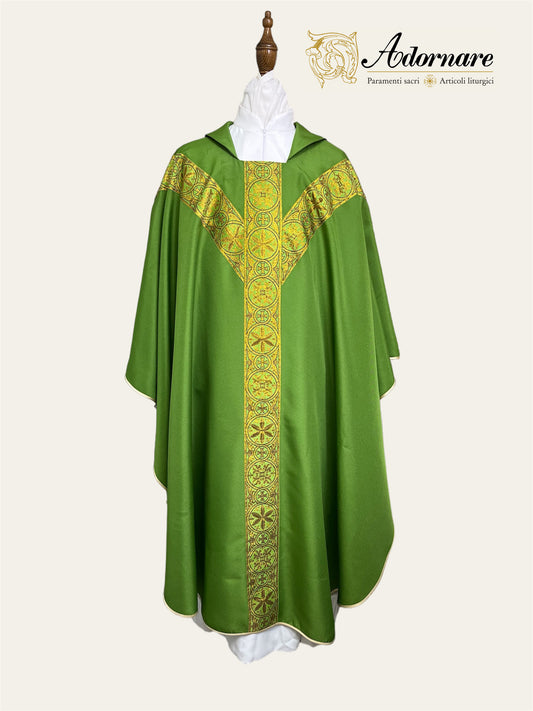 Gothic chasuble economical with Y-orphrey / Casula gotica economico